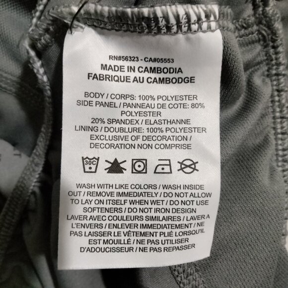 NWT NIKE Women's Tempo Running Shorts DriFit XL 3” Brief-Lined Gray 831281-056 - Picture 4 of 6